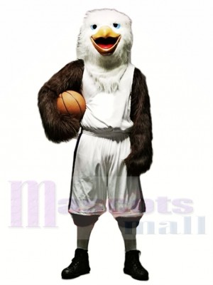Basketball Aigle avec Costume Mascotte Les costumes Animal