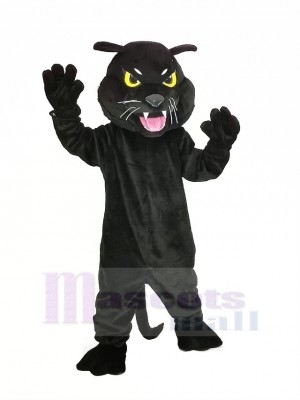 Noir Panthère Mascotte Costume Animal