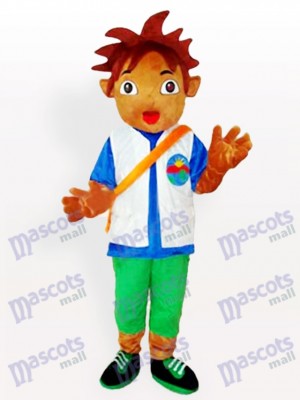 Costume de mascotte adulte Diego