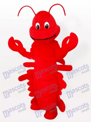 Costume drôle de mascotte adulte d'océan rouge de homard de bande dessinée de bande dessinée