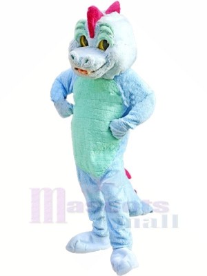 Bleu la magie Dragon Mascotte Les costumes Animal