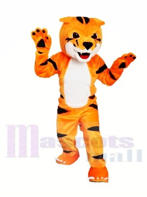 Beau tigre Costume de mascotte Pour Noël