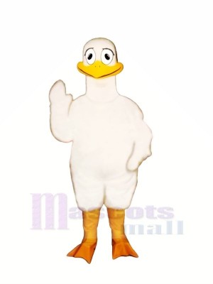 Cinglé Plongeon Oiseau Mascotte Costume Dessin animé
