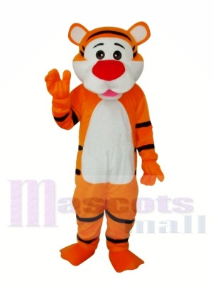 Bon tigre adulte Costume de mascotte Livraison gratuite