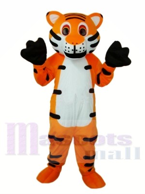 Tigre orange Mascot Costume Adulte Livraison gratuite