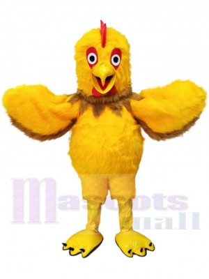 mignon jaune bite Le coq Mascotte Costume Animal