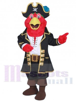 Perroquet pirate costume de mascotte
