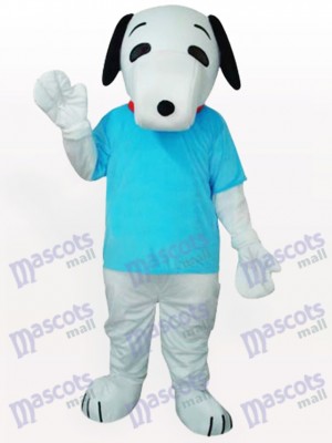 Snoopy Dog In Blue T-shirt costume de mascotte adulte