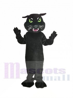 Léopard noir drôle Costume de mascotte
