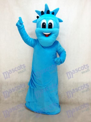 Costume de mascotte de la Statue bleue de la Liberté