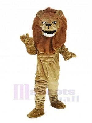 Puissance Lion Mascotte Costume Animal