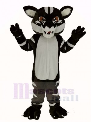 Marron Chat sauvage Mascotte Costume Animal