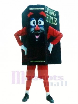 Drôle Bible Mascotte Costume Dessin animé