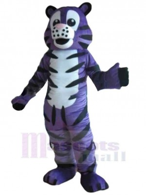 Tigre violet mignon Costume de mascotte Animal