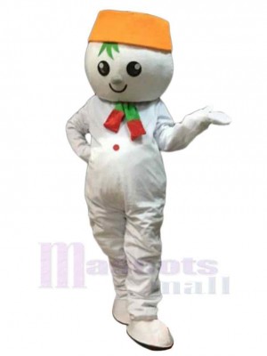 Bonhomme de neige Mascotte Costume Adulte