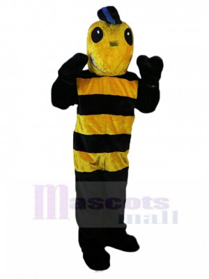 Nouveau type Noir et jaune Abeille tueuse Costume de mascotte Animal