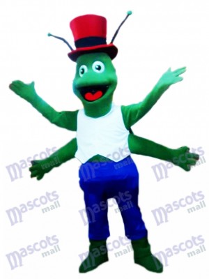 Insecte Costume mascotte Grasshoppers vert