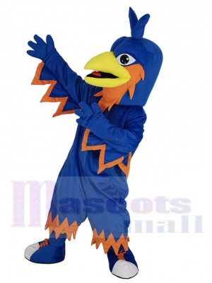 Oiseau Phénix Bleu Costume de mascotte Animal