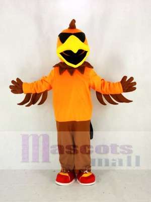 Cool Roche poulet Coq Mascotte Costume Dessin animé