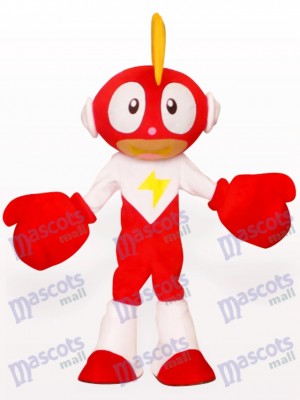 Costume de mascotte de poupée d'éclairage d'anime adulte