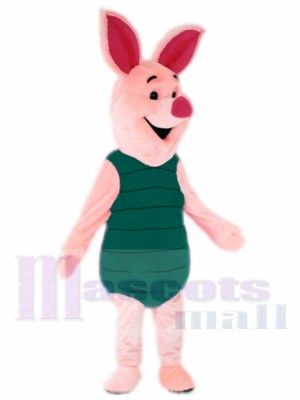 Porcelet Cochon Rose Mascotte Costume Dessin animé