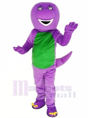 Violet Barney Dinosaure Mascotte Costume Animal