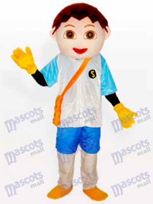 Costume de mascotte de Diego petit garçon de bande dessinée adulte