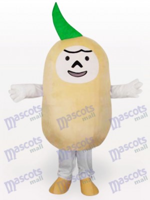 Costume de mascotte adulte de plante de pomme de terre