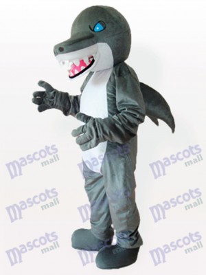 Costume de mascotte adulte Blue Eyes Shark