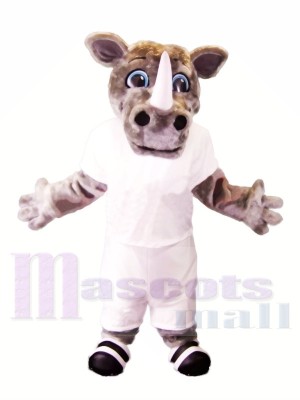 sport Poids léger Rhinocéros Costumes De Mascotte