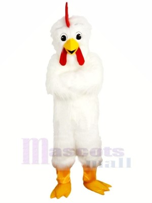 Froussard blanc poulet Mascotte Les costumes Pas cher