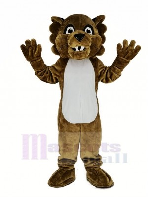 Marron Puma Pattes Mascotte Costume Animal