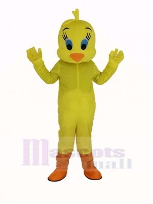 Tweety Looney Mélodies Jaune Oiseau Mascotte Costume Animal