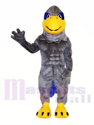 Mignonne Gris faucon Mascotte Les costumes Animal