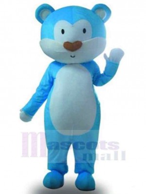 Bébé ours bleu Mascotte Costume Animal