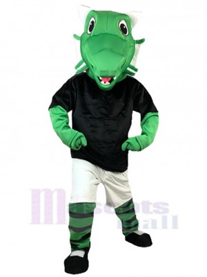 Crocodiles sportifs Mascotte Costume Animal