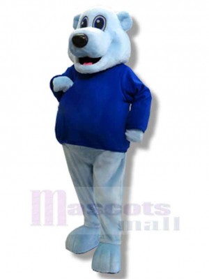 Adorable ours bleu Mascotte Costume Animal