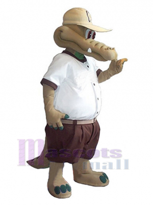 Crocodile Adulte Mascotte Costume Animal