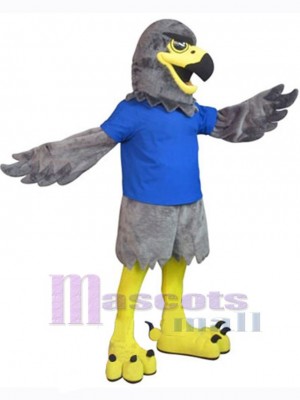 Faucon gris Mascotte Costume Animal