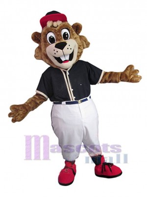 Castor de baseball Mascotte Costume Animal