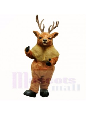 Mascotte brun moose de qualité supérieure costumes adultes