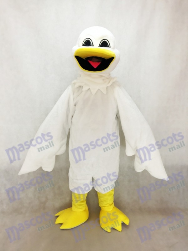 Costume de mascotte Harold Bird blanc
