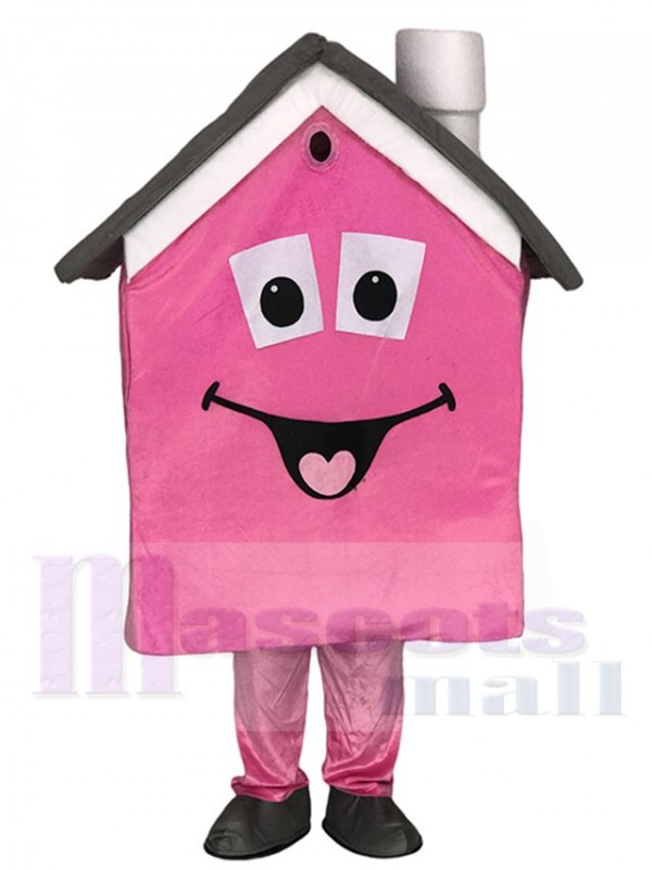Rose Housing House Agent immobilier Promotion mascotte Costume