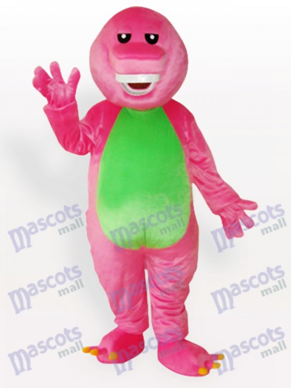 Costume de mascotte adulte lapin rose