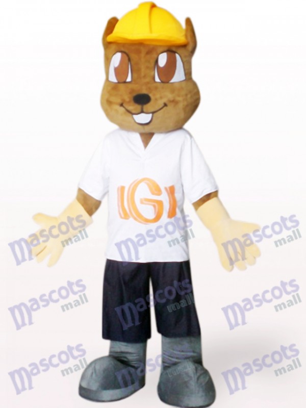 Costume de mascotte adulte animal écureuil